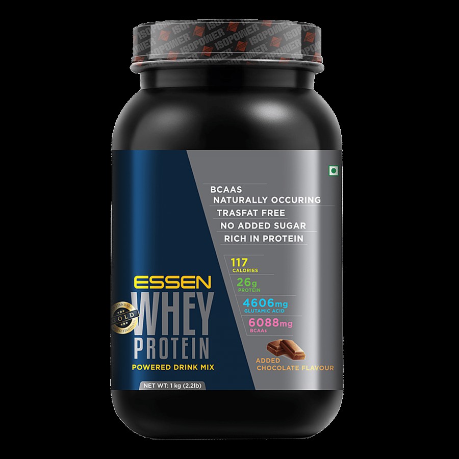 ESSEN  Whey Protein Concentrate Powdered Drink Mix - Added Chocolate Flavour