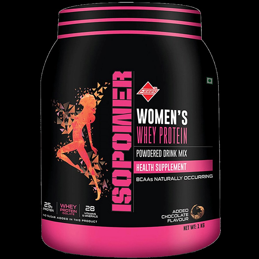 ESSEN  Women's Whey Protein Powdered Drink Mix - Added Chocolate Flavour