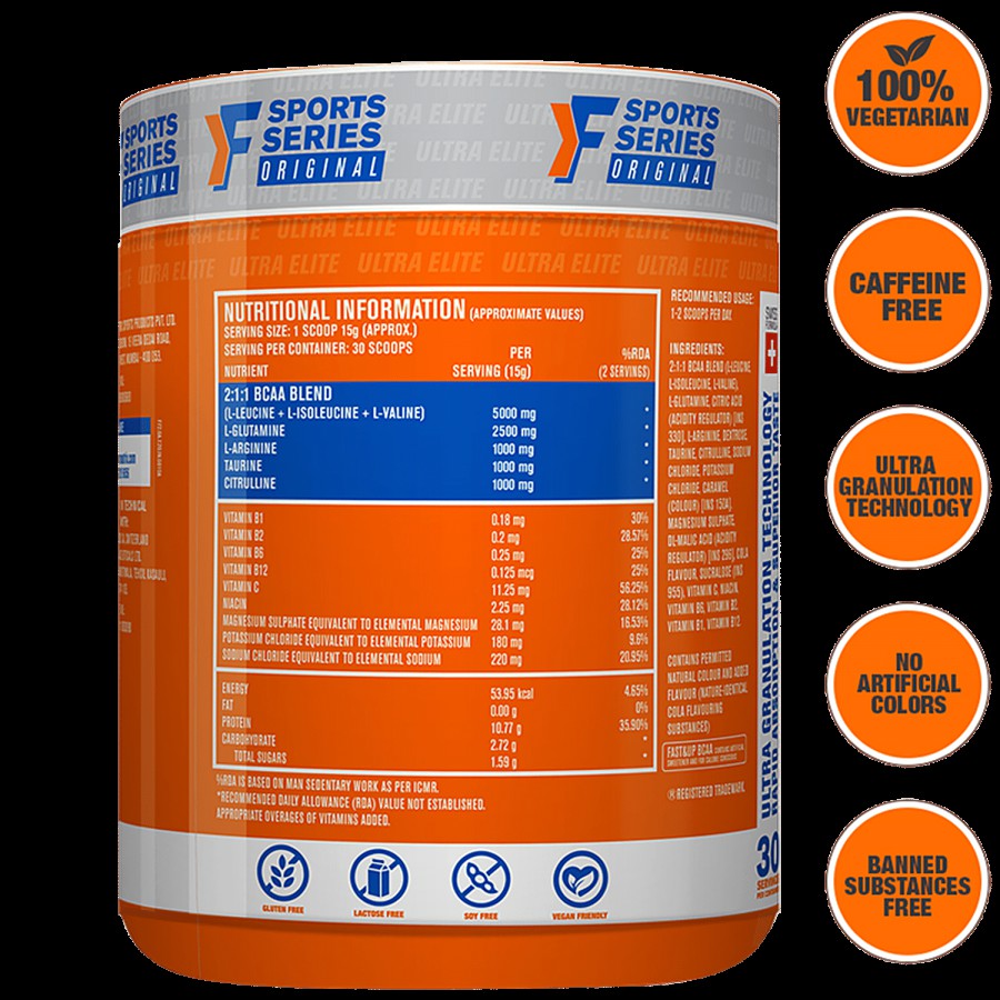 Fast&Up BCAA with Arginine