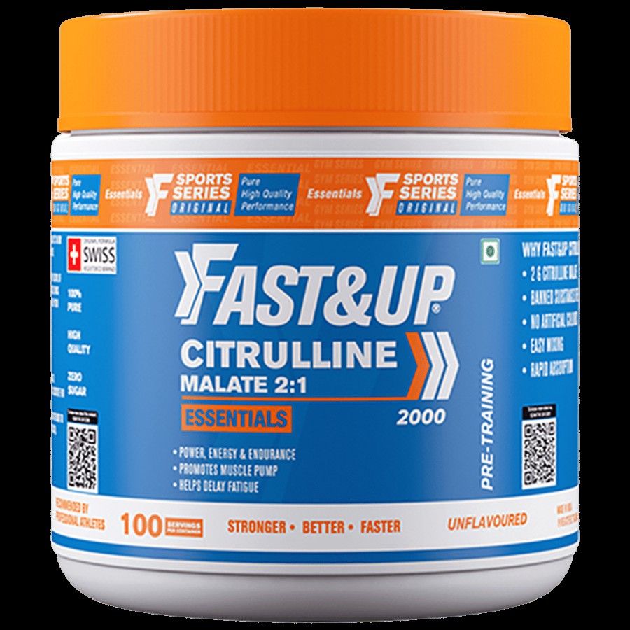 Fast&Up Citrulline Malate 2:1 Essentials - Unflavoured