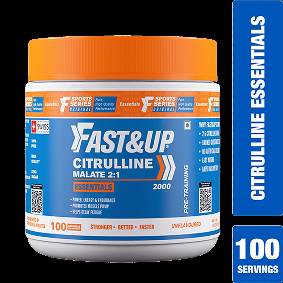 Fast&Up Citrulline Malate 2:1 Essentials - Unflavoured