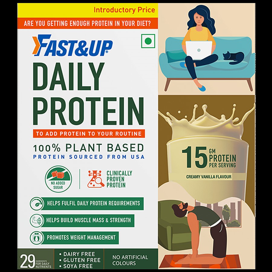 Fast&Up Daily Protein - 100% Plant Based