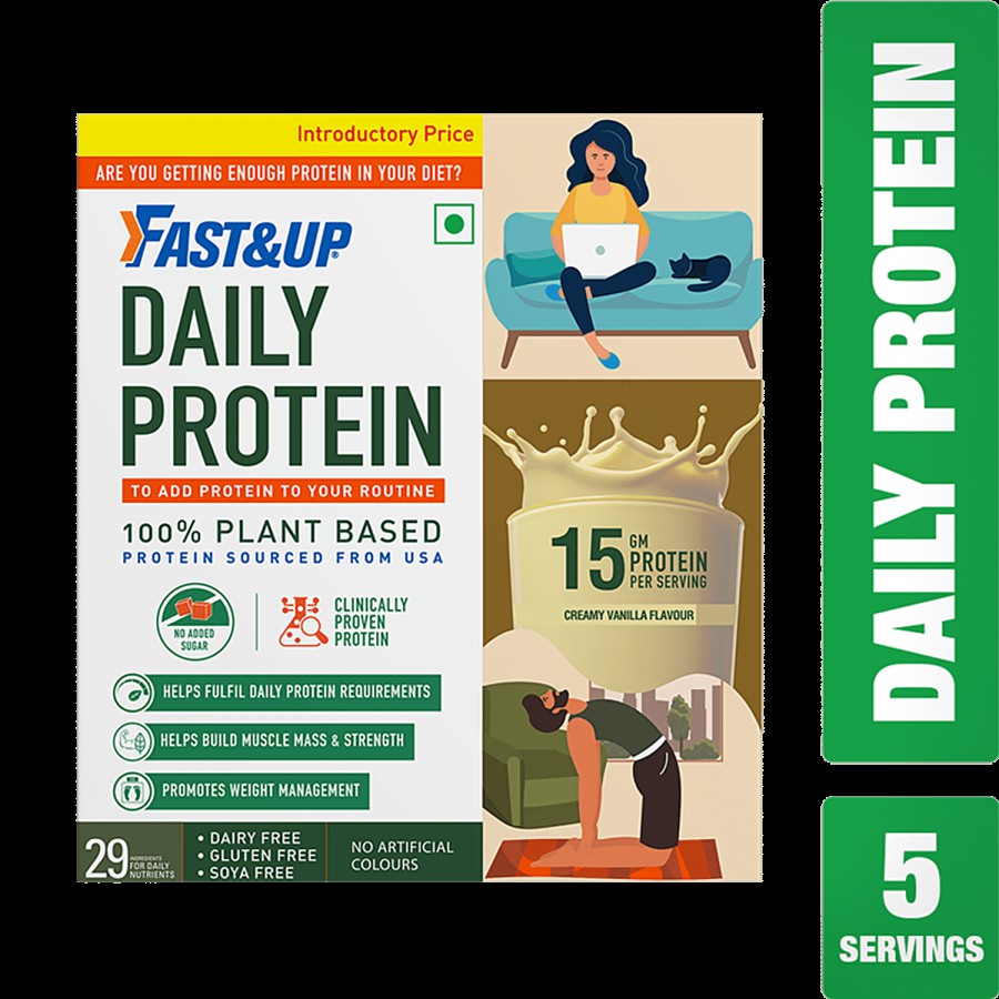 Fast&Up Daily Protein - 100% Plant Based