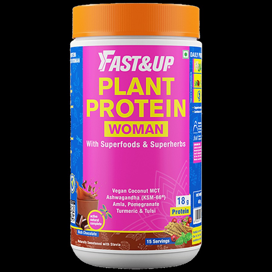 Fast&Up Plant Protein &  Superfood For Women - Weight Management