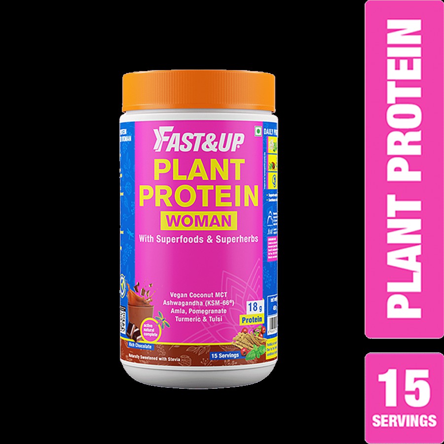 Fast&Up Plant Protein &  Superfood For Women - Weight Management