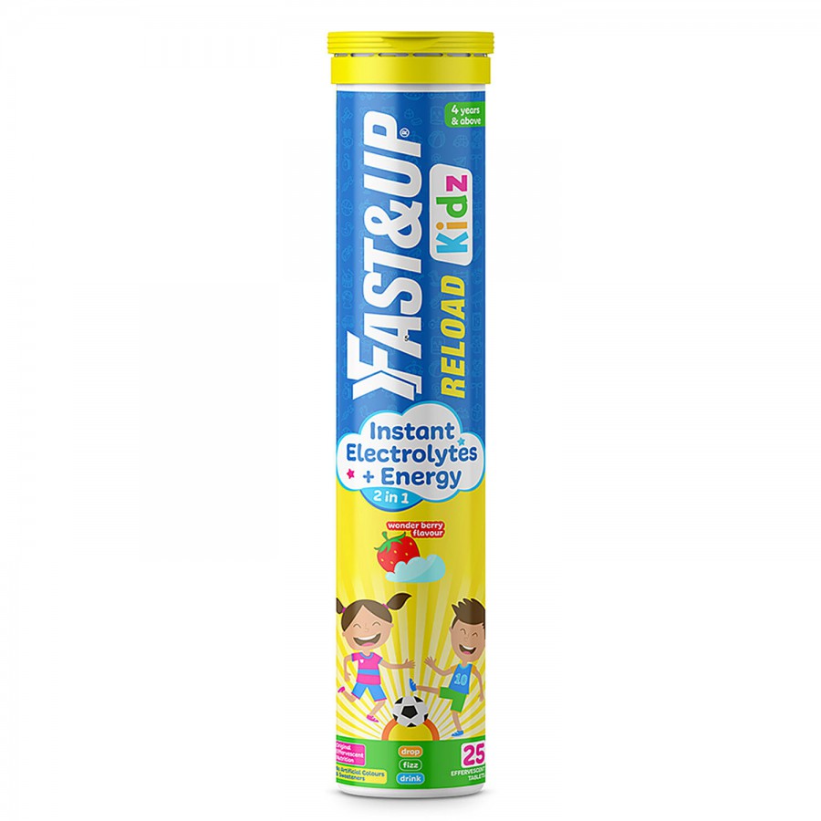 Fast&Up Reload Kidz Effervescent Tablets - Electrolytes + Energy