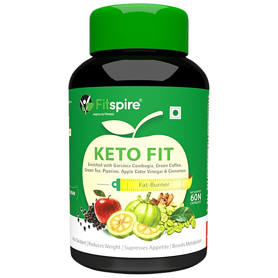 Fitspire Keto Fit Fat Burner Capsule - Boosts Metabolism