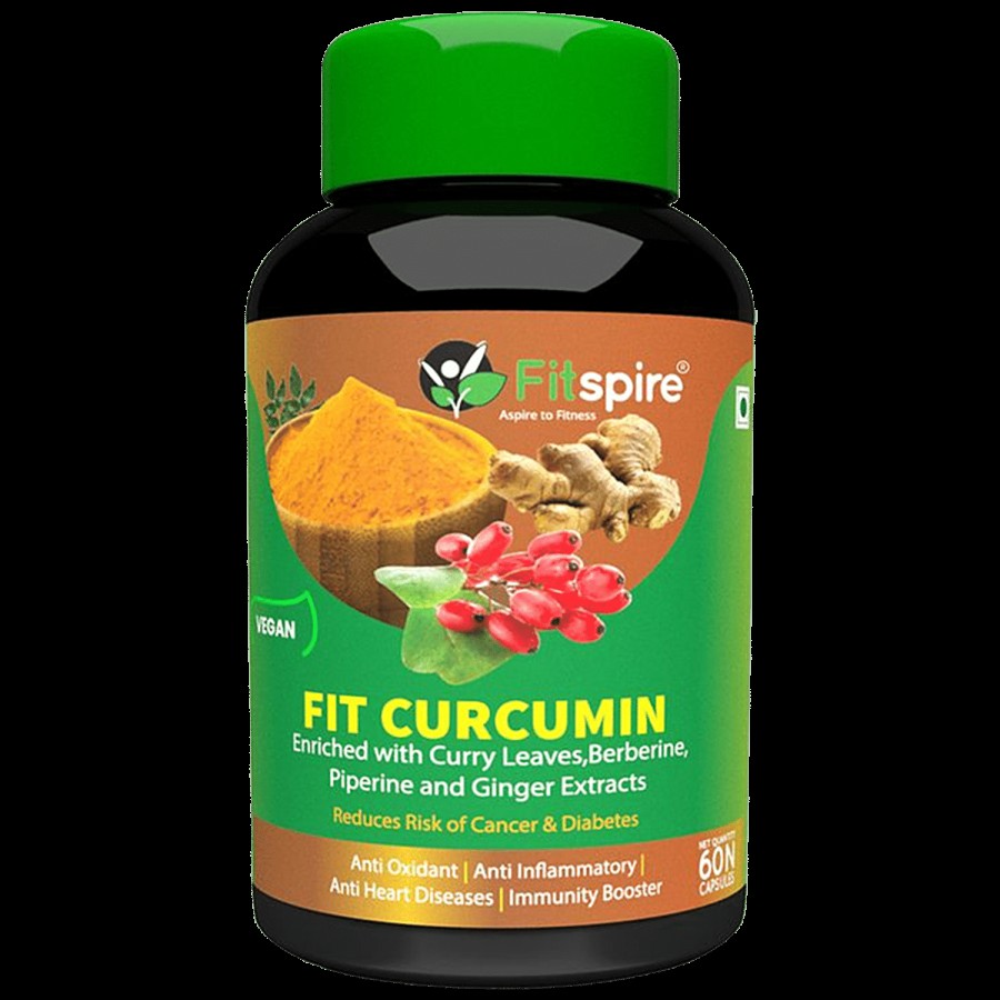 Fitspire Fit Curcumin Capsule - Immunity Booster