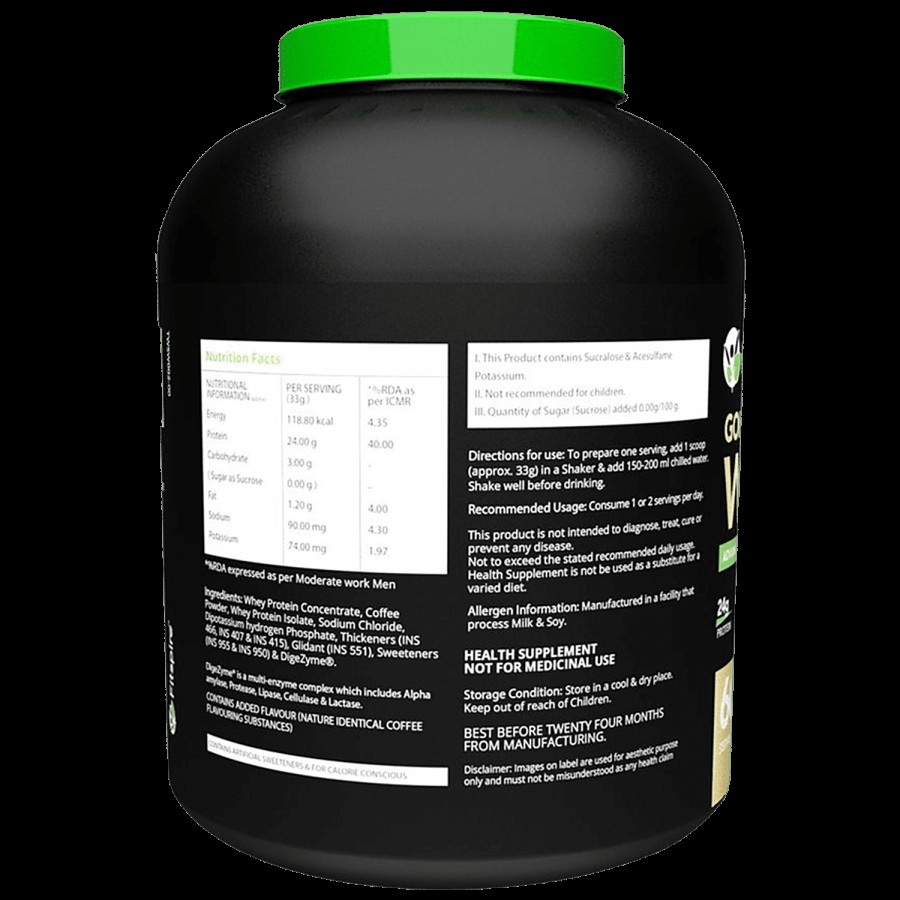 Fitspire Gold Advanced Isolate Whey - Coffee Flavour