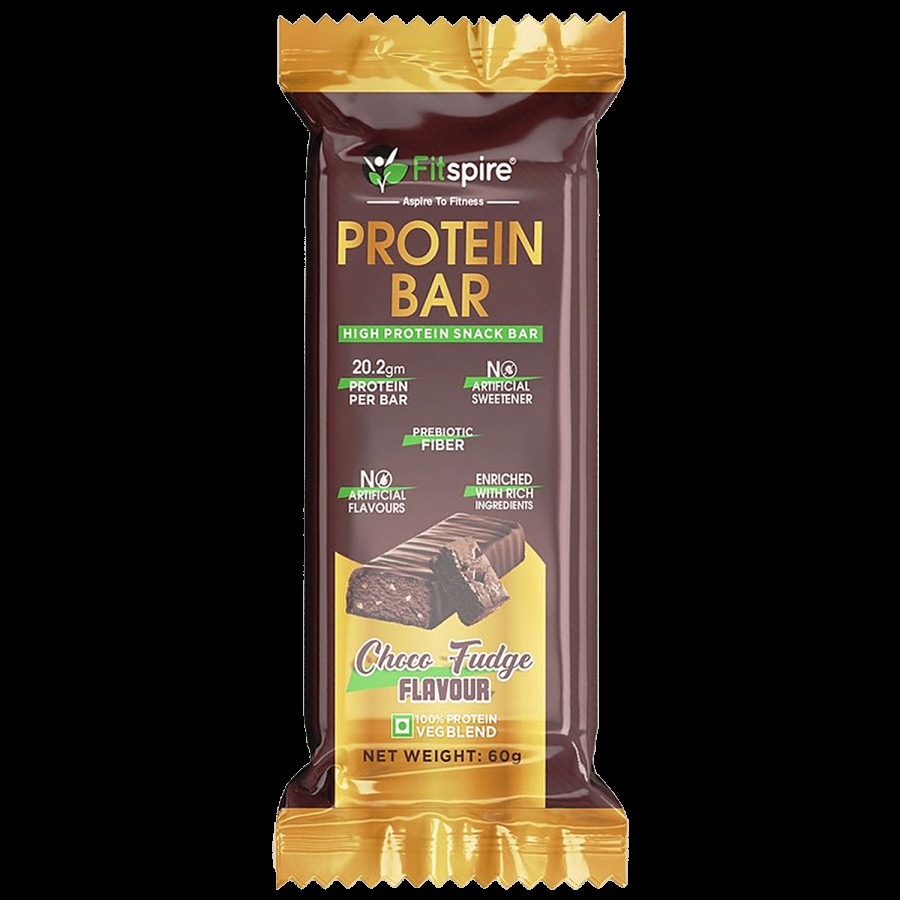 Fitspire Protein Snack Bar - Choco Fudge Flavour