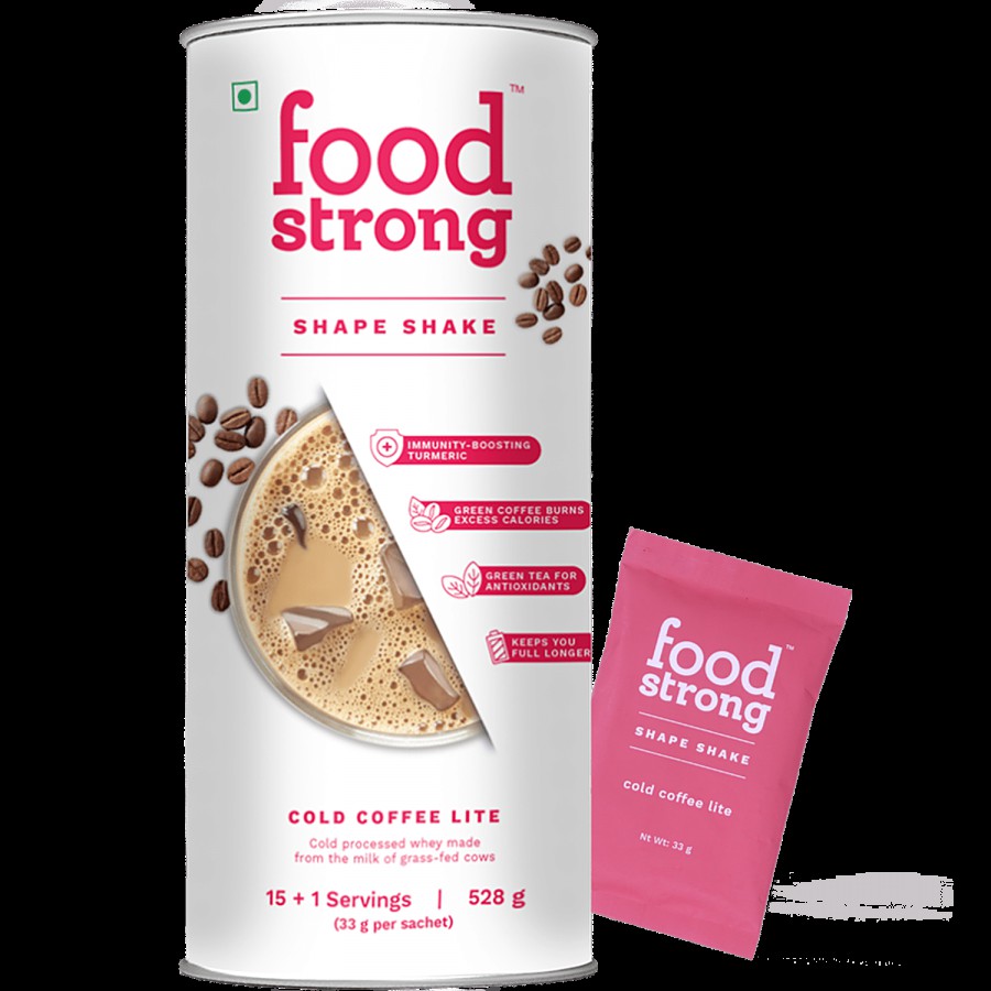 Food strong Shape Shake - Cold Coffee Lite