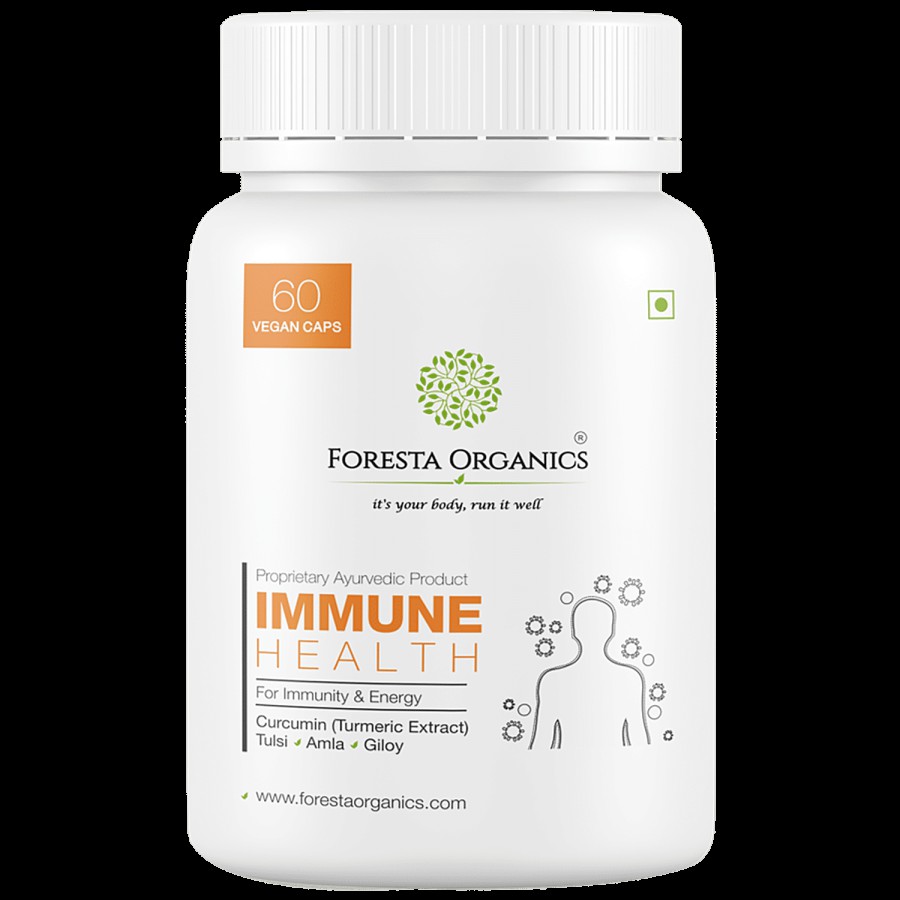 Foresta Organics Immune Health Capsules - Tulsi