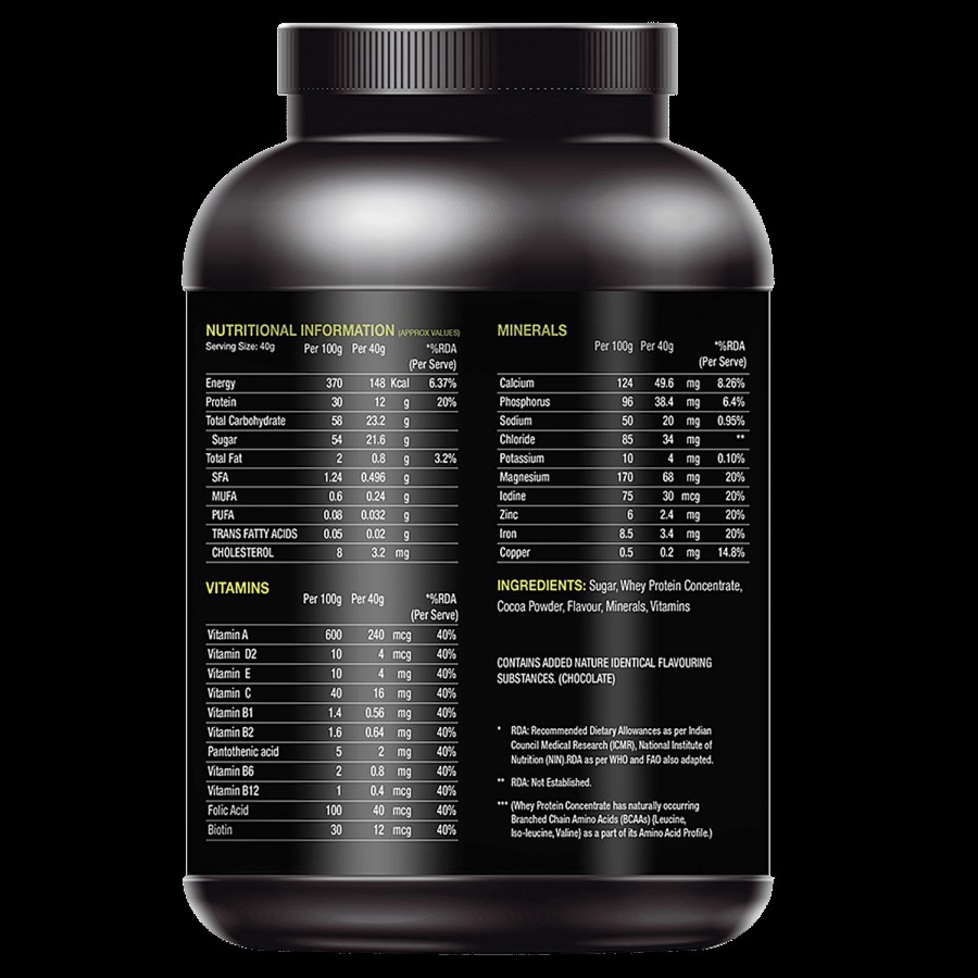 GYMPROT Gainer Health Supplement - Chocolate