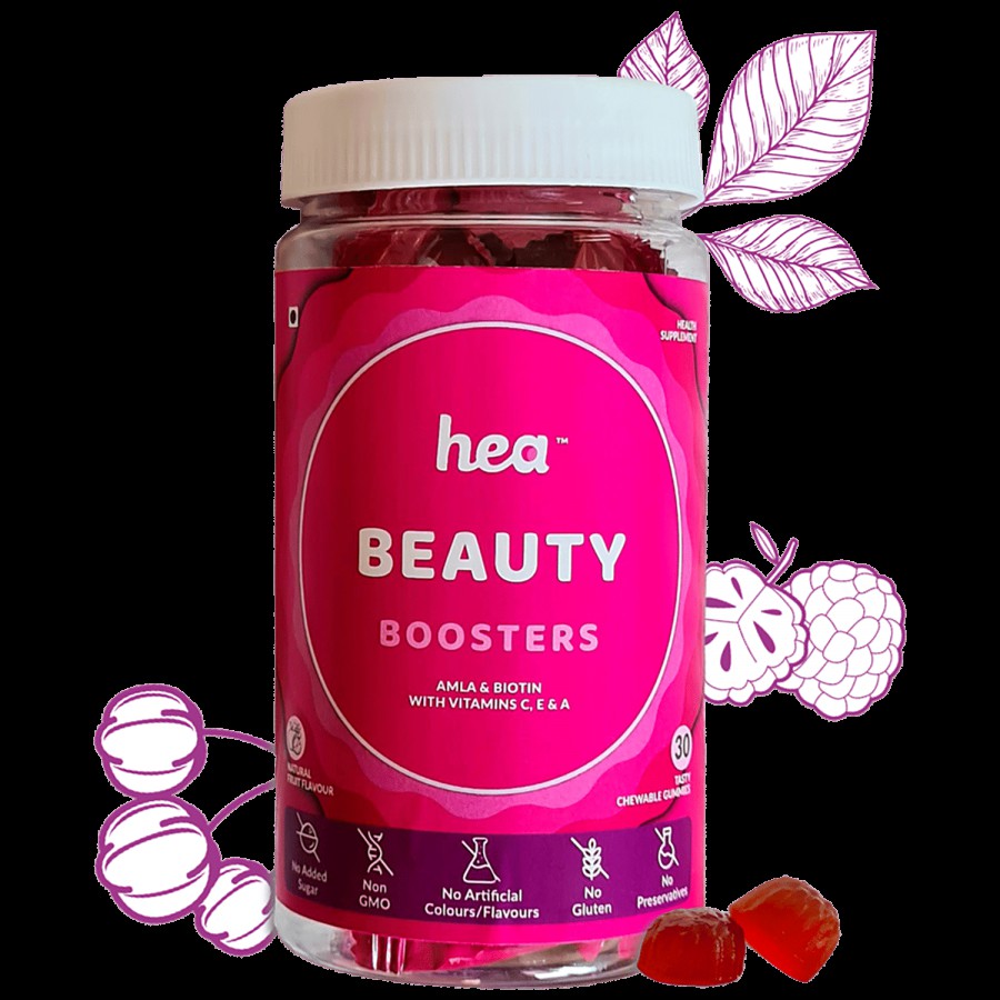 Hea Maximum Beauty Booster For Women - Tasty Chewable Gummies