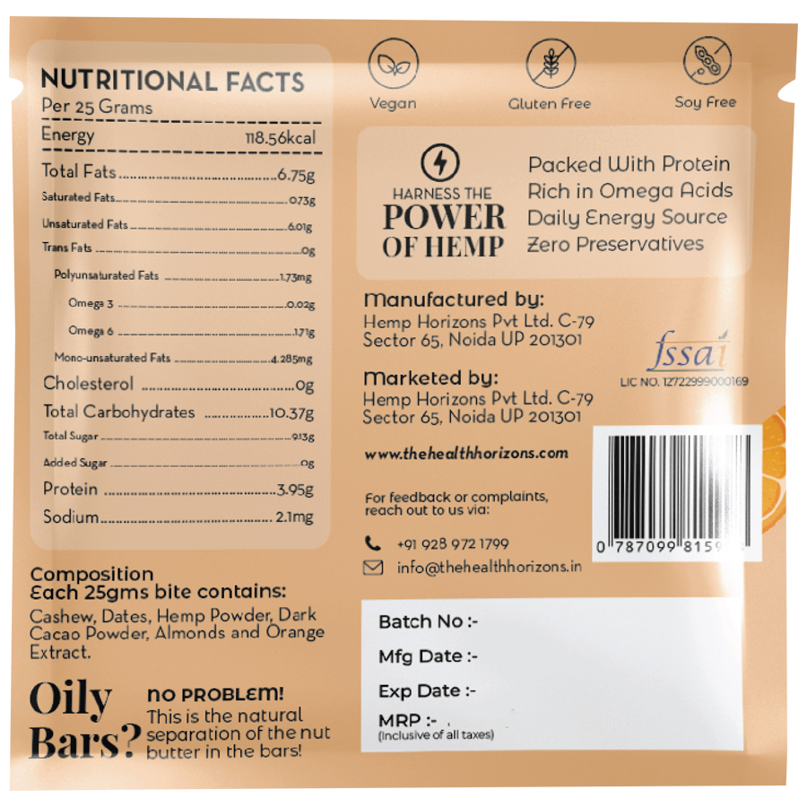 Health Horizons Plant Protein Bites - Cocoa