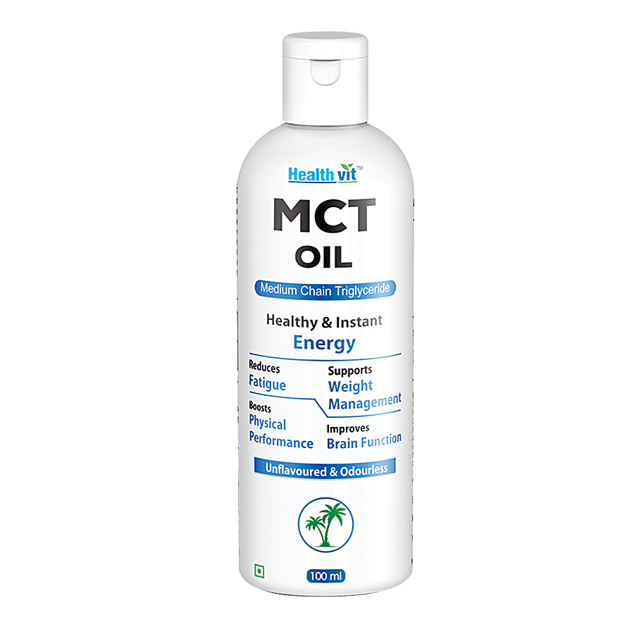 Healthvit MCT Oil  - Unsweetened & Odourless