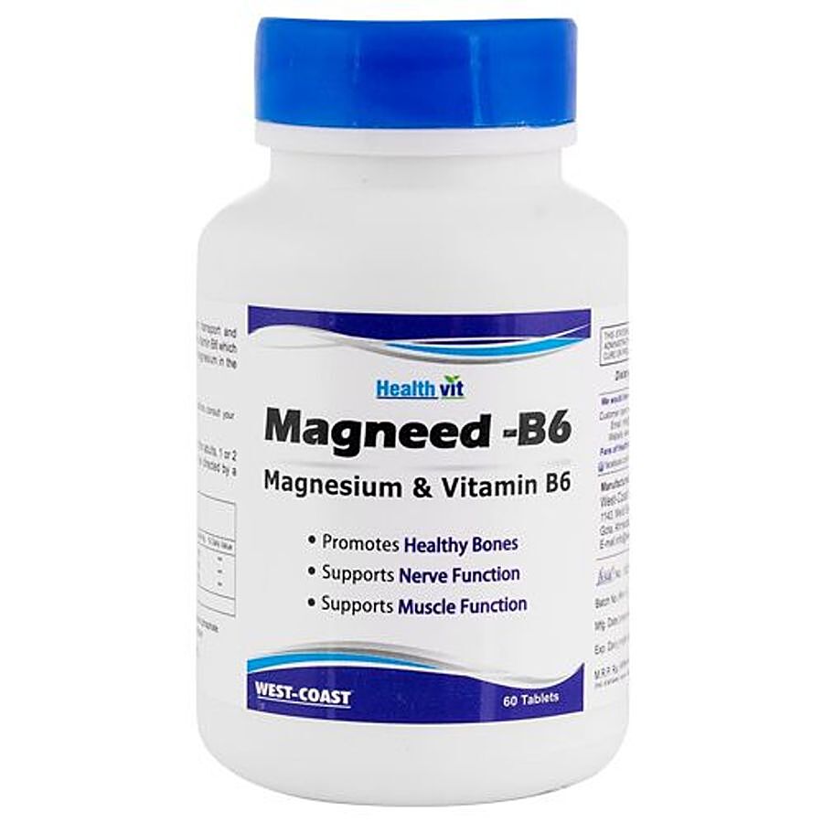 Healthvit Tablets - Magneed-B6