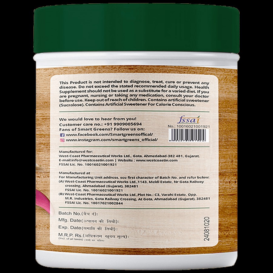 Healthvit Biotin Powder - Smart Greens Plant Based Wholefood