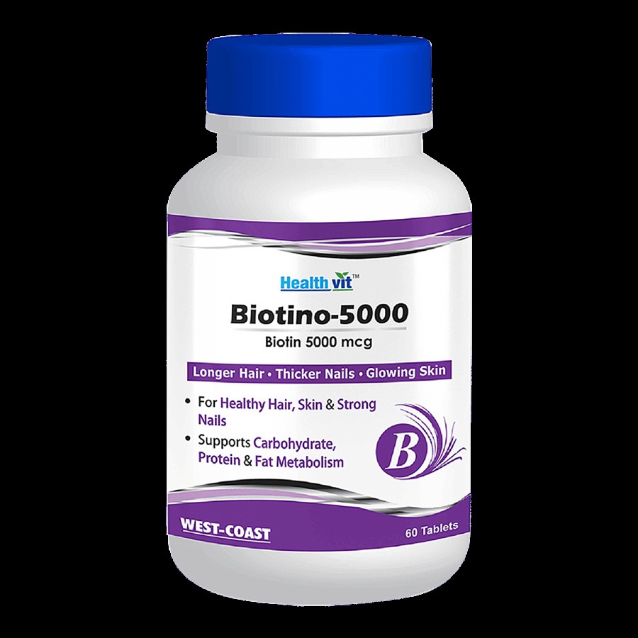 Healthvit Capsules - Biotino-5000