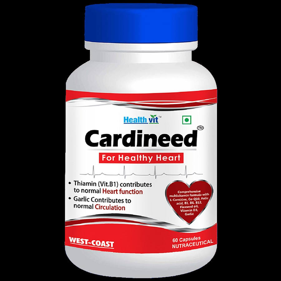 Healthvit Cardineed Capsule - With Multivitamin Formula