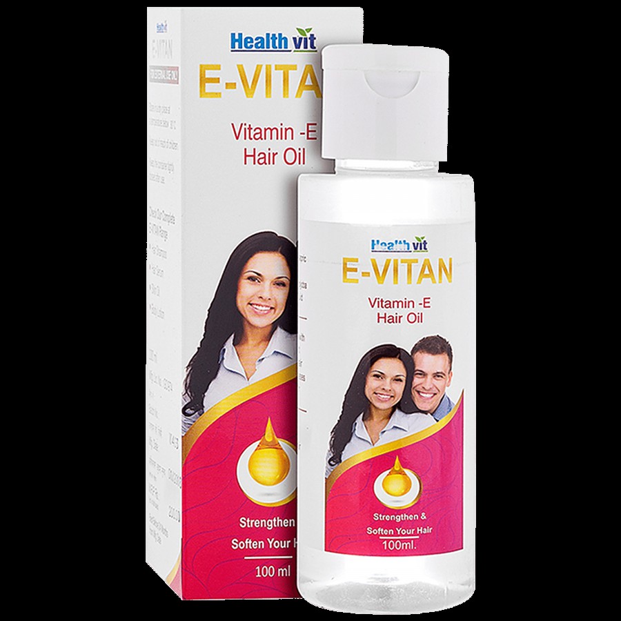 Healthvit E-VITAN - Vitamin E Hair Oil