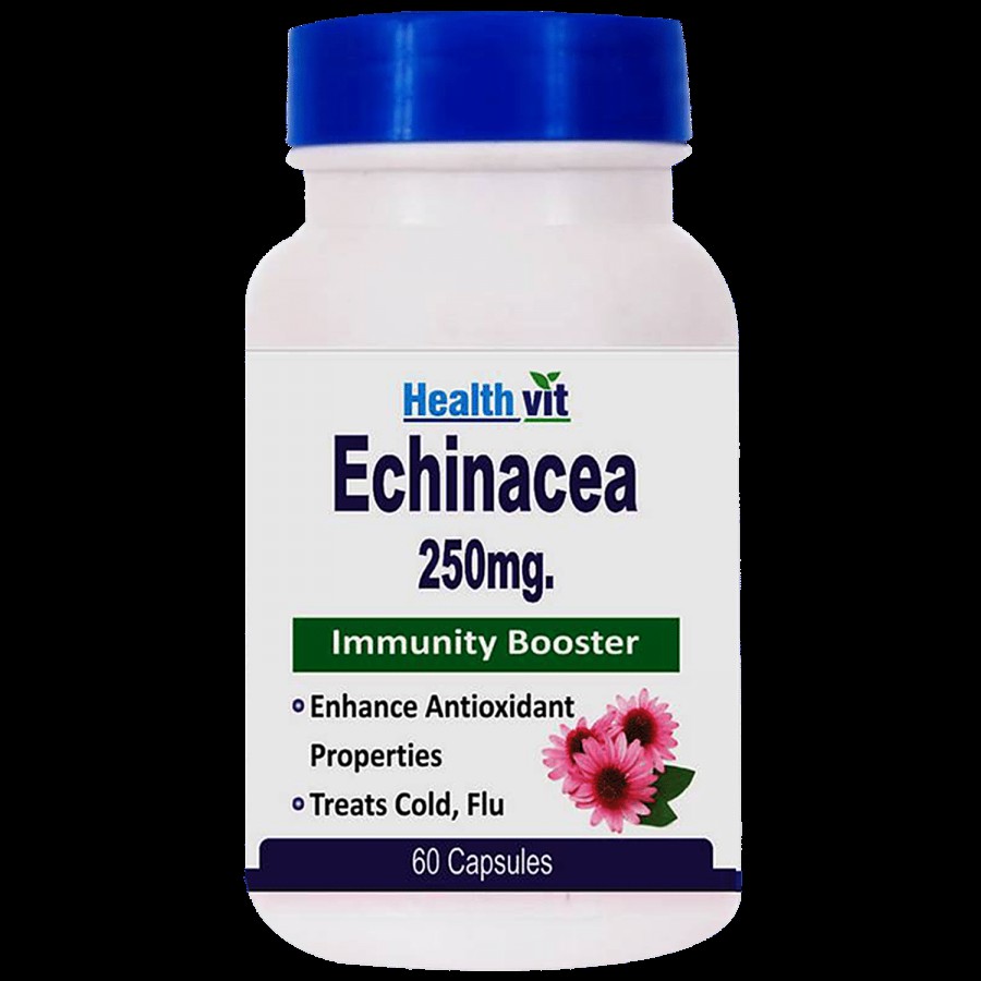 Healthvit Echinacea 250 mg Capsules - Immunity Booster