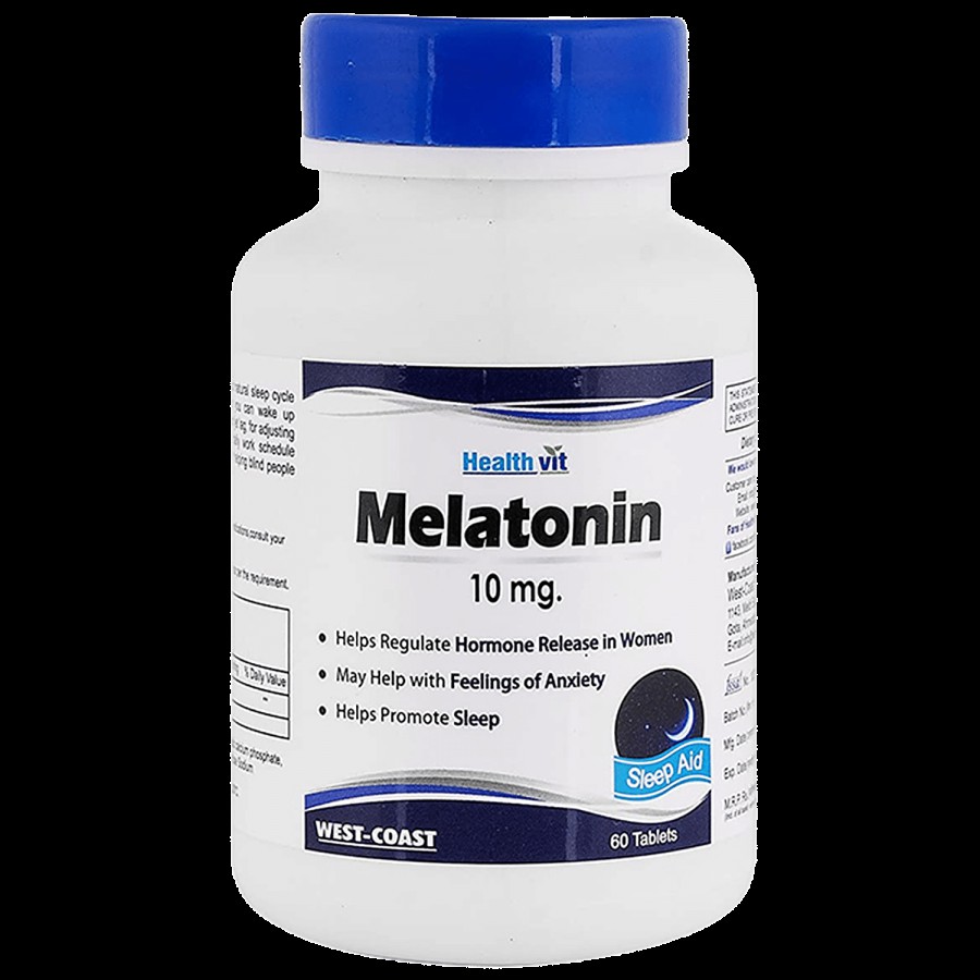 Healthvit Health Supplement- Melatonin Tablets