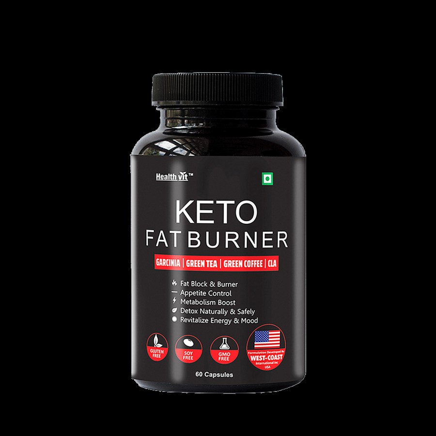 Healthvit Keto Fat Burner Capsules With Garcinia