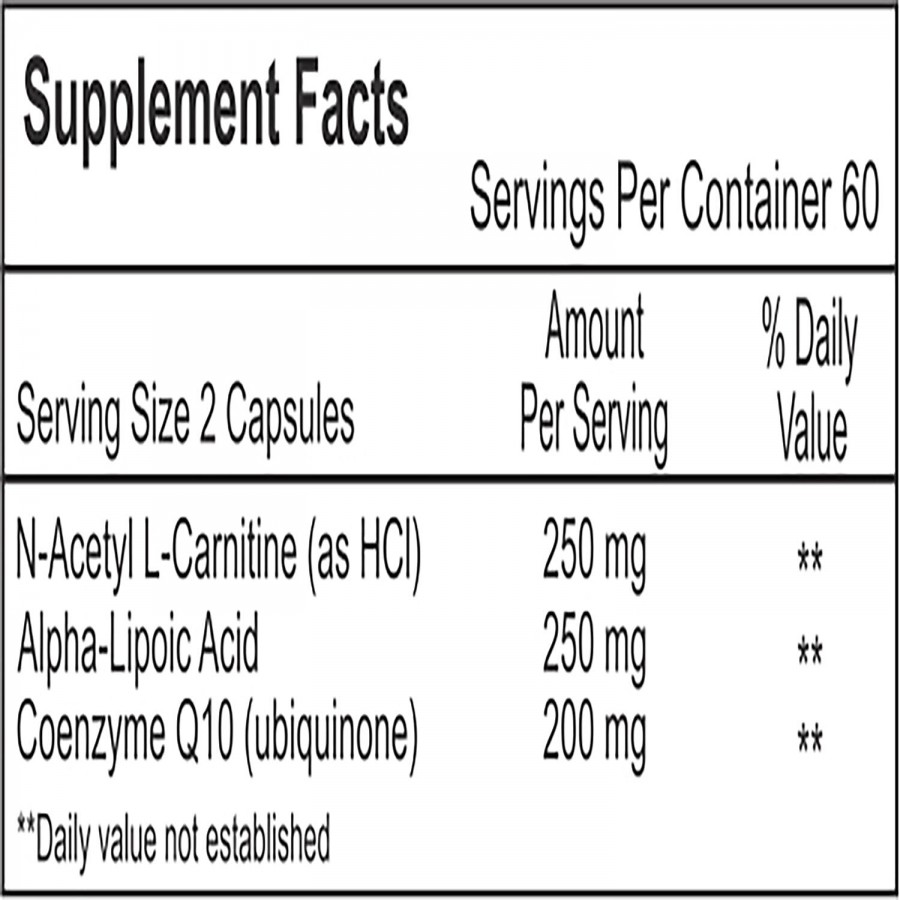 Healthvit N-Acetyl L-Carnitine