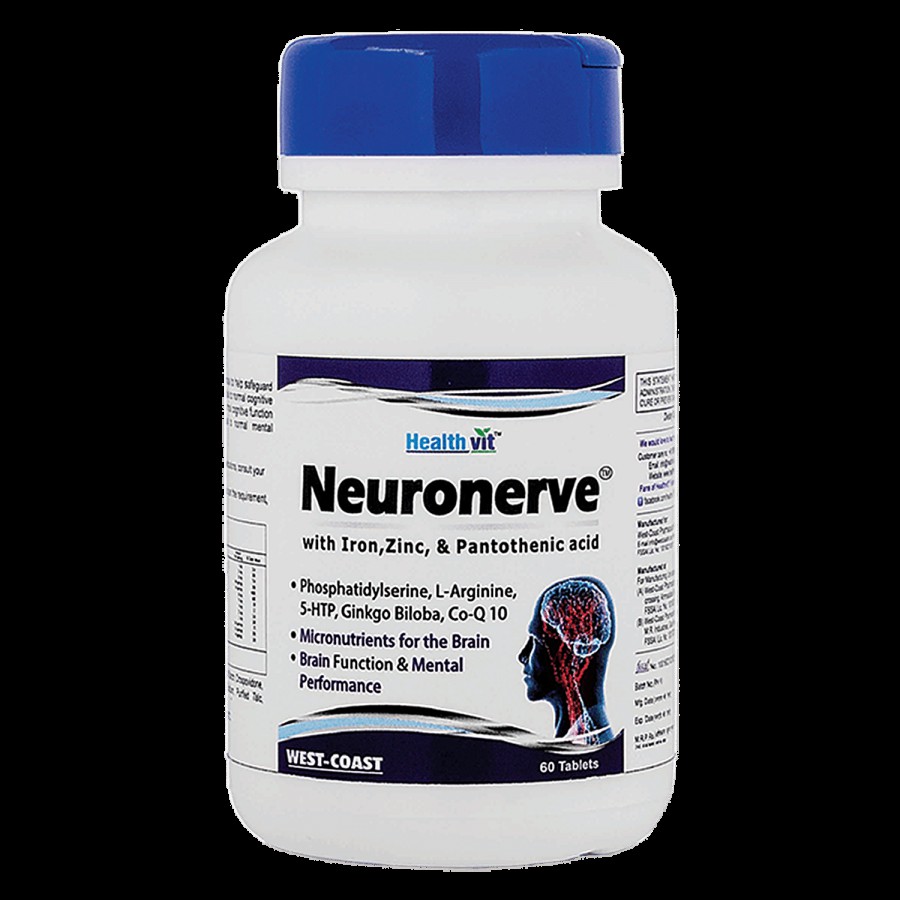 Healthvit Neuronerve Tablets With Iron