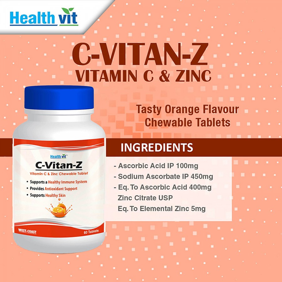 Healthvit Tablets - C-Vitan-Z