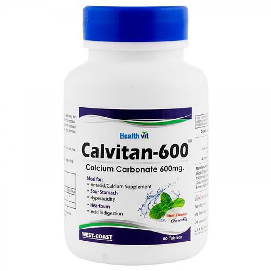 Healthvit Tablets - Calvitan-600