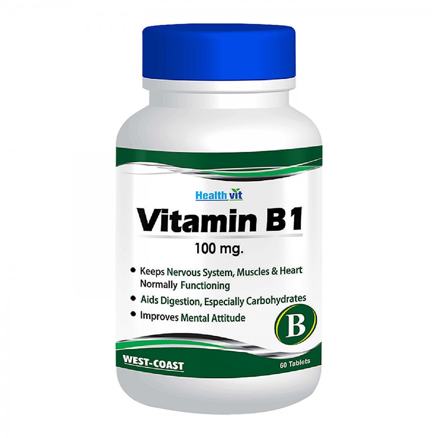 Healthvit Vitamin B1 Tablets