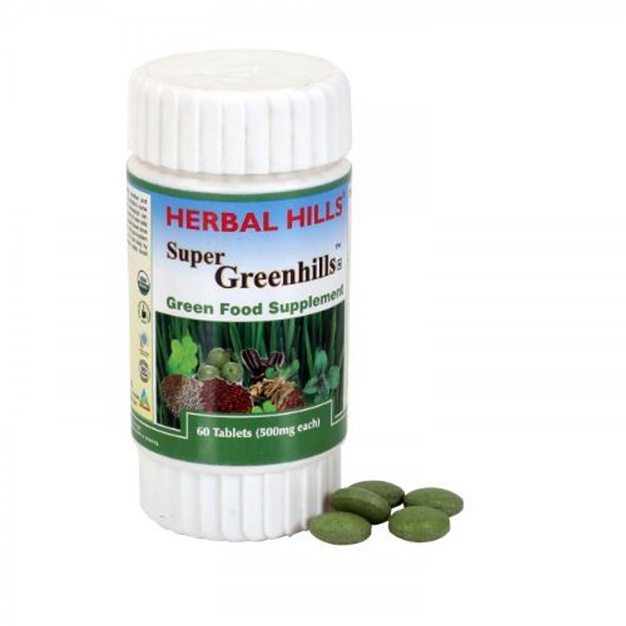 Herbal Hills Super Greenhills - Tablets