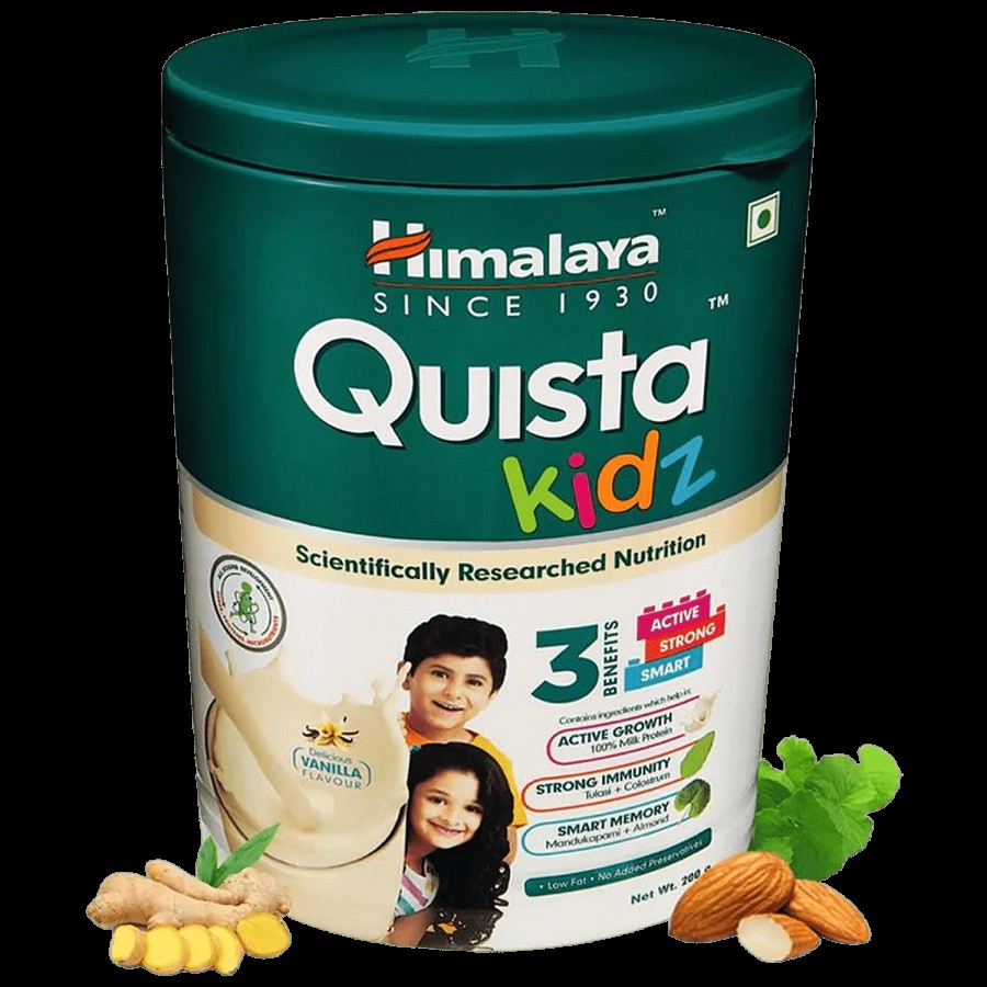 Himalaya Wellness QUISTA KIDZ  (VANILLA FLAVOUR) INDIA