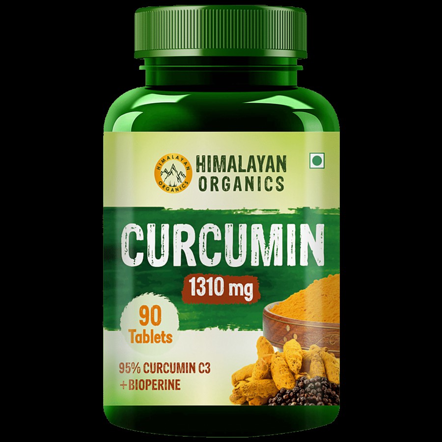 Himalayan Organics Curcumin Tablets - With Inflammatory Properties