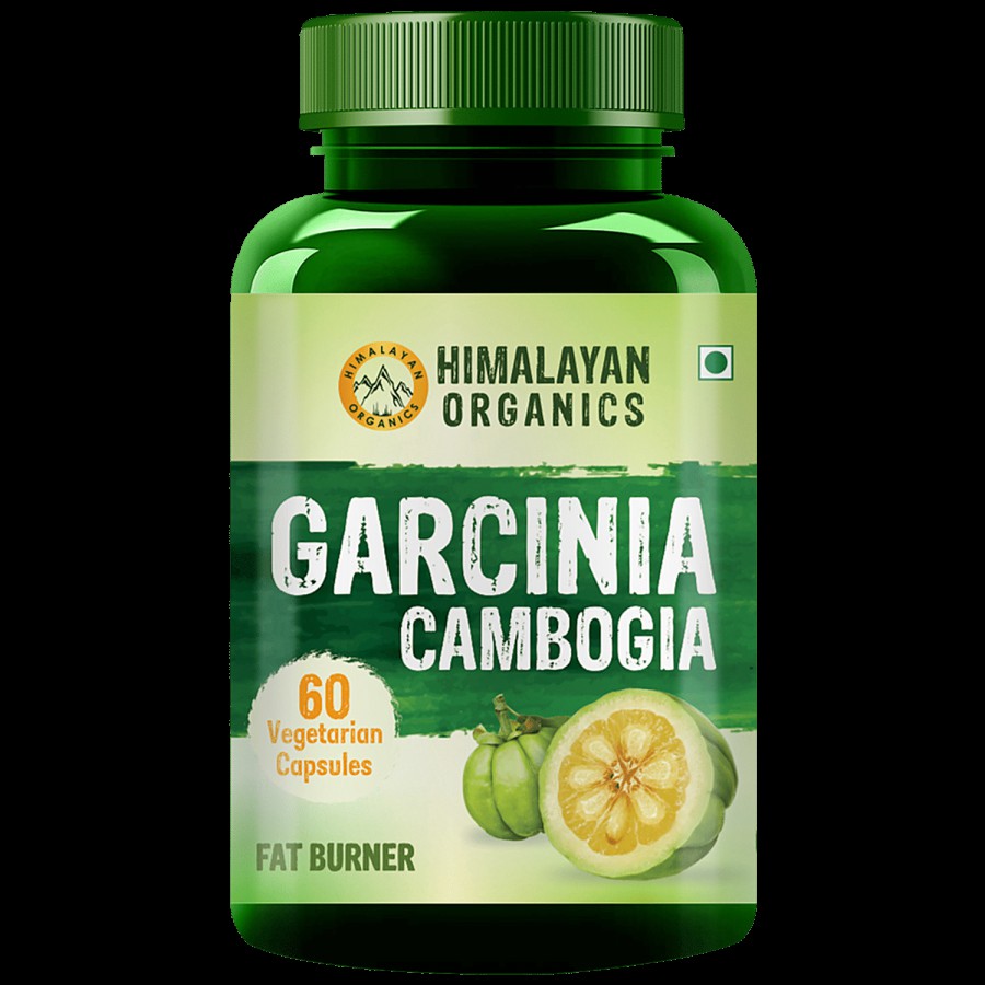 Himalayan Organics Garcinia Cambogia Dietary Supplement Capsules - For Weight Loss Management