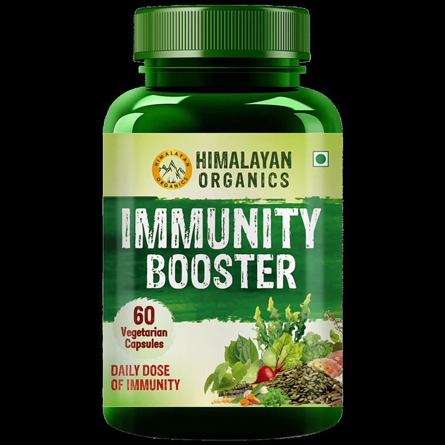 Himalayan Organics Immunity Booster Capsules - Rich In Antioxidants