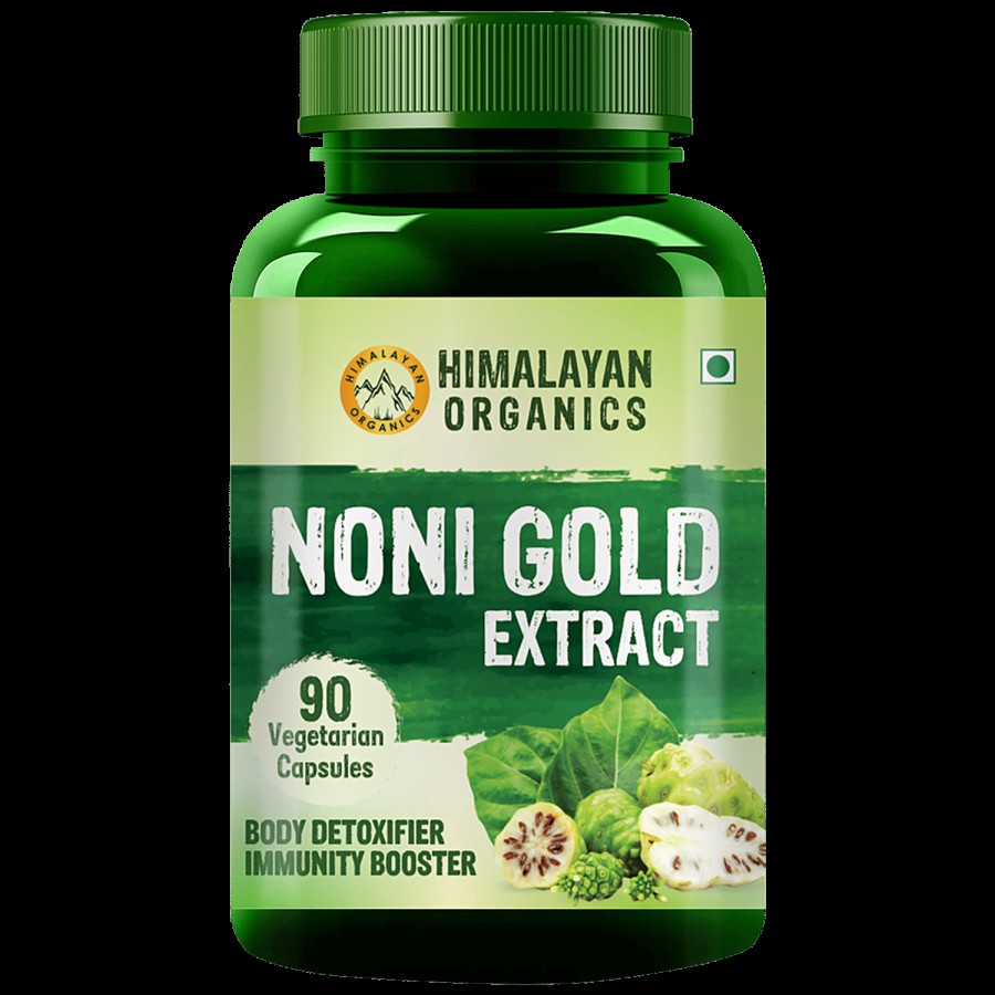 Himalayan Organics Noni Gold Extract Dietary Supplement Capsules - Immunity Booster