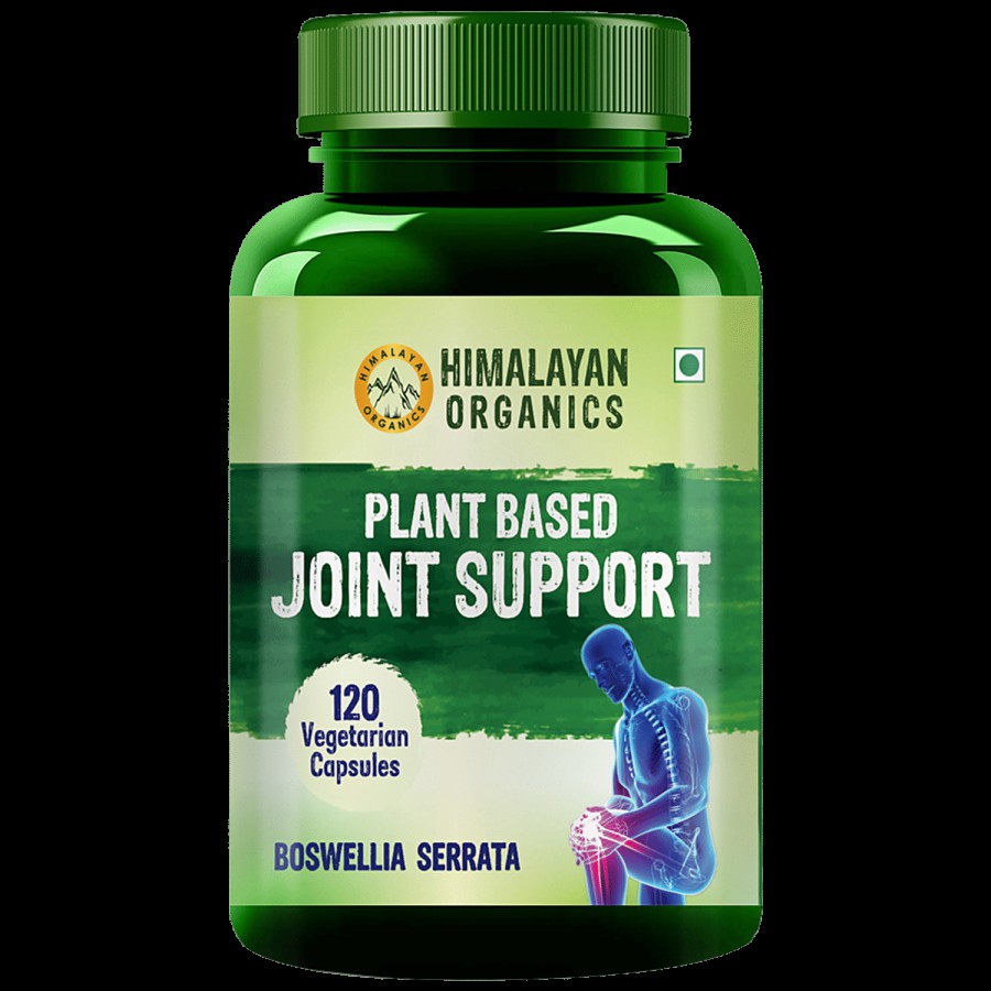 Himalayan Organics Plant Based Joint Support Capsules - Helps In Pain-Free Movement