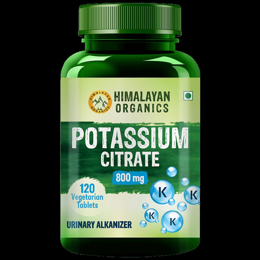 Himalayan Organics Potassium Citrate - Supports Nerve & Muscle Health