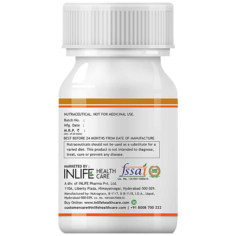 INLIFE Tocotrienols & Wheat Germ Oil Capsules - With Vitamin E