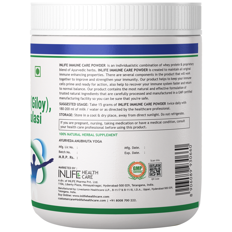 INLIFE Immune Care Powder - Whey Protein