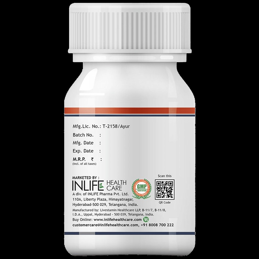 INLIFE Neuro Care 500 Mg Capsules - Ashwagandha