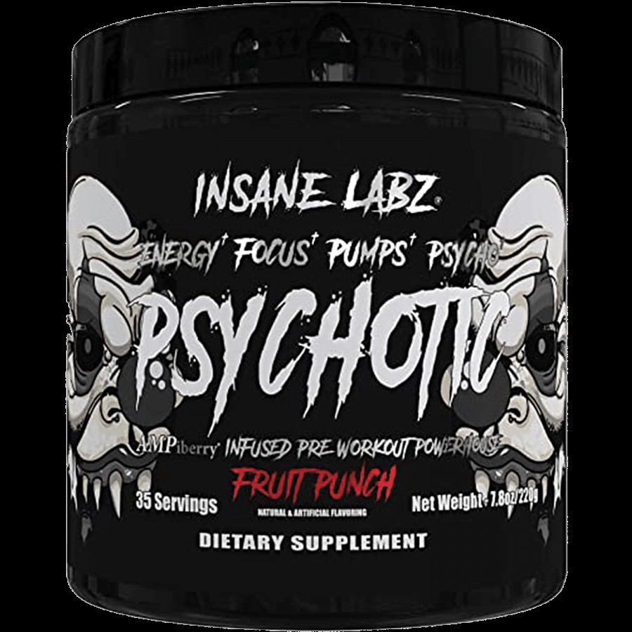 Insane Labz Psychotic Dietary Supplement For Energy