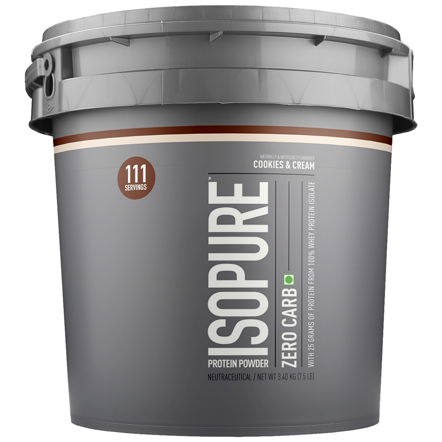 Isopure Zero Carbs 100% Whey Protein Isolate Powder - Cookies & Cream