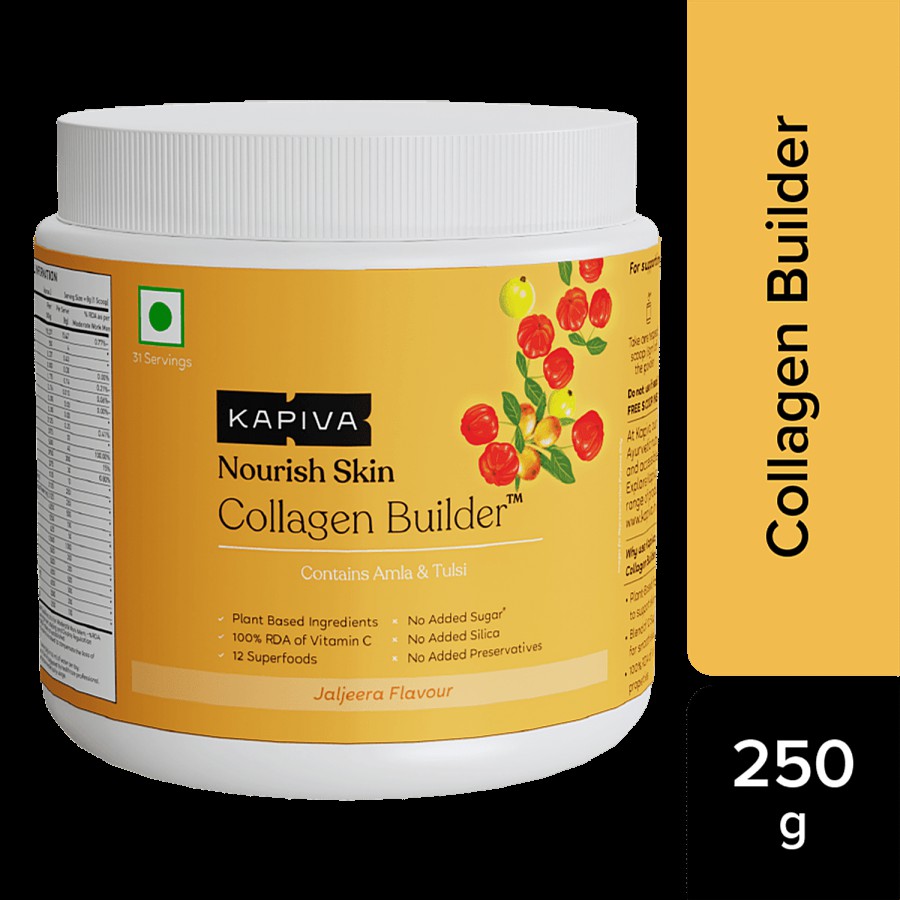 Kapiva Nourish Skin Collagen Builder - Herbal