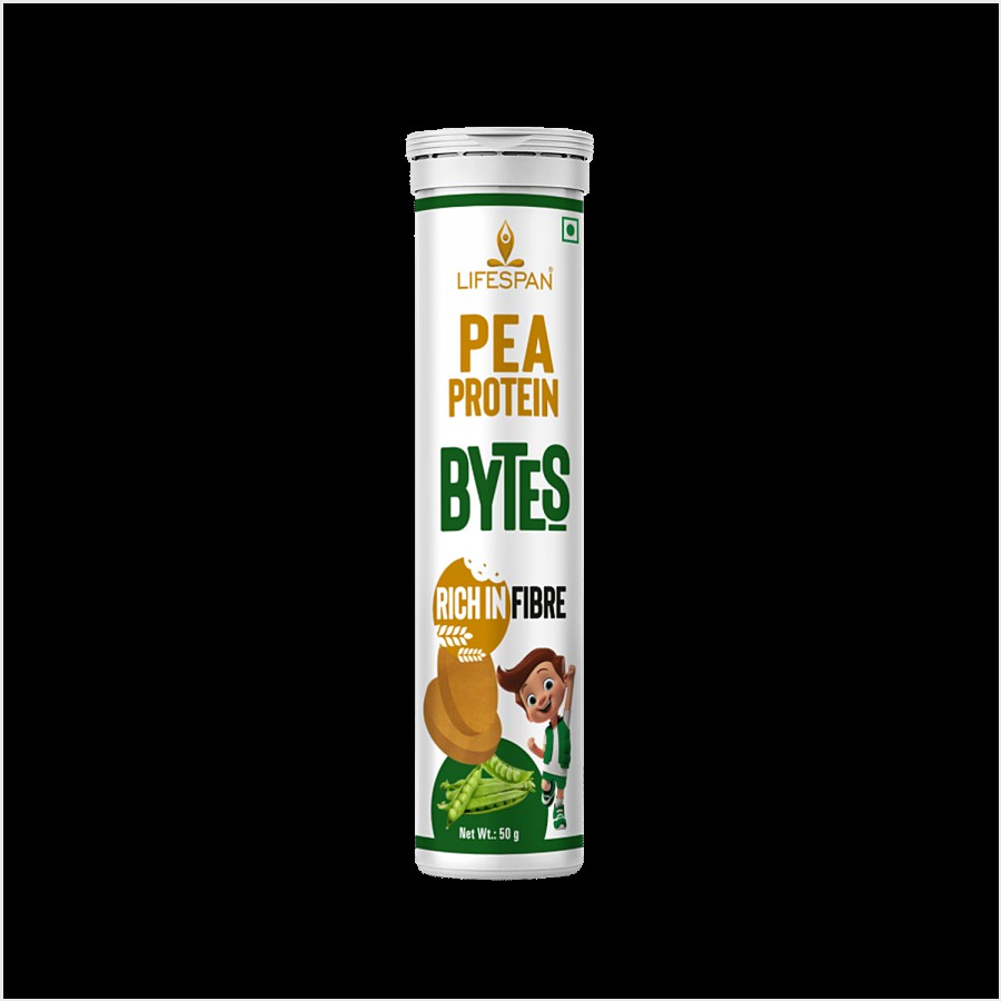 Lifespan Pea Protein Bytes - Rich In Fibre