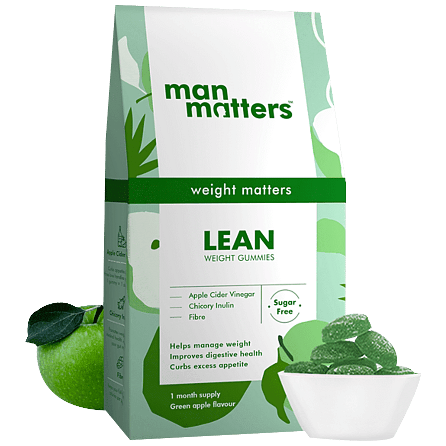 Man Matters Lean Weight Gummies - Infused With Garnicia