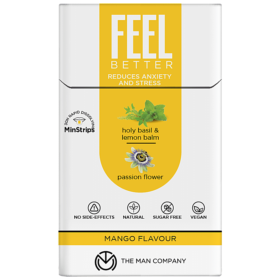 MinS Feel Better MinStrips - Holy Basil & Lemon Balm